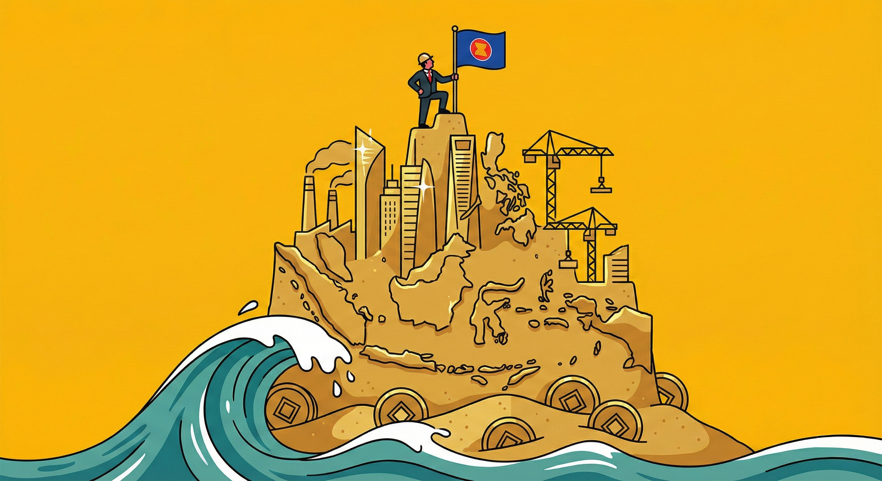 The Hollow Boom: Why ASEAN's China+1 Miracle Is Built on Sand